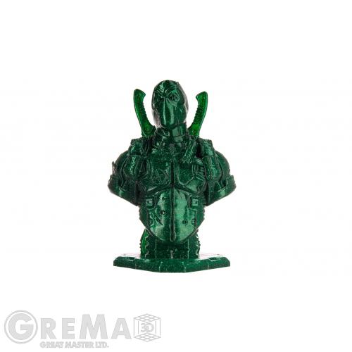 PLA Devil Design PLA filament 1.75 mm, 1 kg (2.0 lbs) - galaxy green